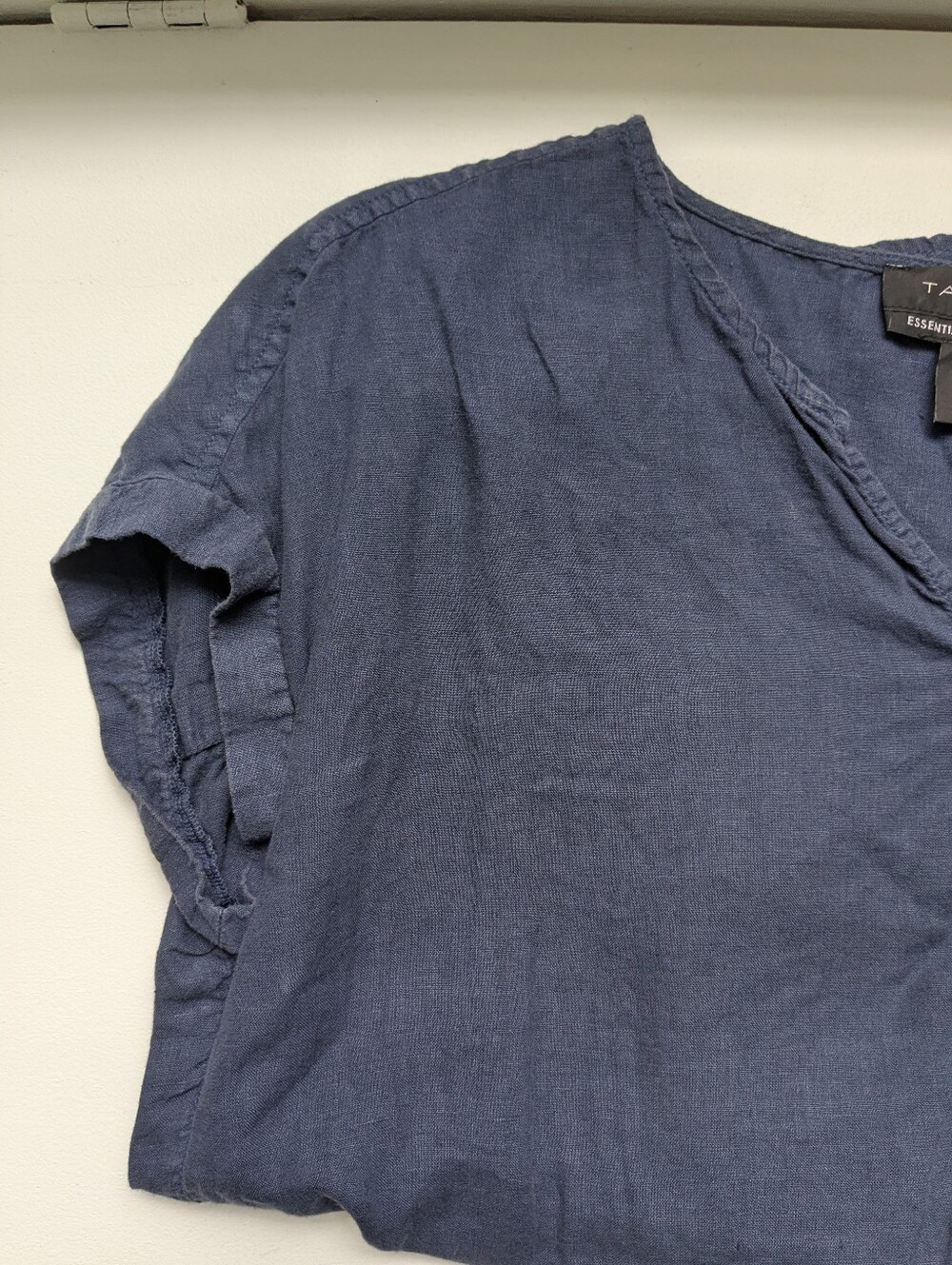 Tahari Linen Blouse - Picture 6 of 8
